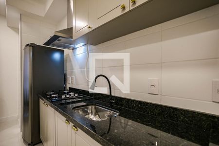 Cozinha de kitnet/studio para alugar com 1 quarto, 23m² em Centro, Mogi das Cruzes