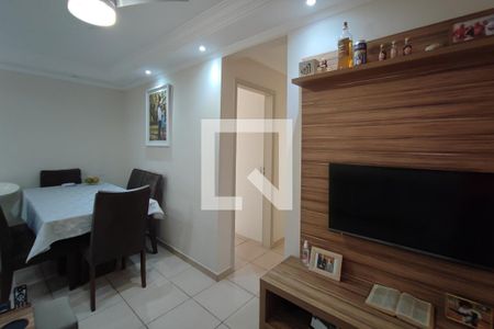 Sala de Estar de apartamento à venda com 3 quartos, 66m² em Jardim Márcia, Campinas