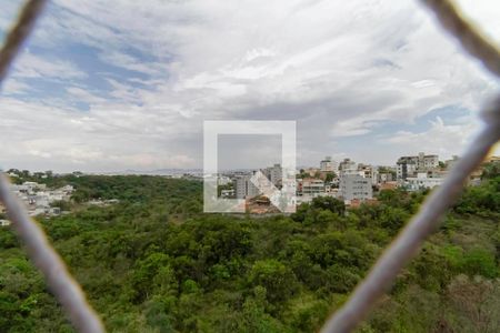 Vista da sala de apartamento para alugar com 2 quartos, 70m² em Cabral, Contagem