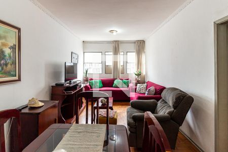 Sala de apartamento à venda com 3 quartos, 120m² em Vila Buarque, São Paulo