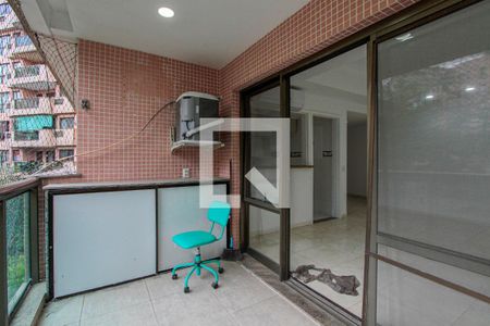 Varanda de apartamento para alugar com 2 quartos, 100m² em Barra da Tijuca, Rio de Janeiro