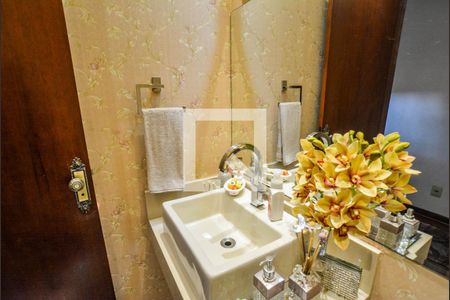 Lavabo de casa para alugar com 3 quartos, 273m² em Vila Linda, Santo André