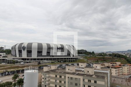 Vista da Sala de apartamento para alugar com 2 quartos, 45m² em Santa Maria, Belo Horizonte