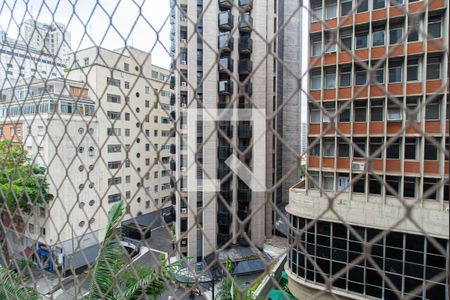 Vista da Sala de apartamento para alugar com 1 quarto, 52m² em Consolação, São Paulo