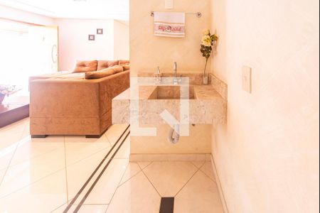 Lavabo de casa à venda com 3 quartos, 317m² em Vila Homero Thon, Santo André