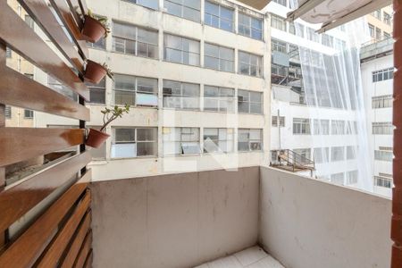 Sacada de apartamento à venda com 1 quarto, 38m² em Centro Histórico de São Paulo, São Paulo