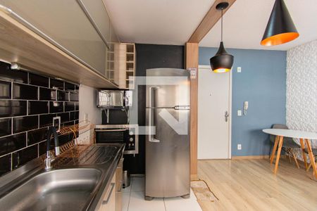 Cozinha  de apartamento para alugar com 2 quartos, 55m² em São José, Canoas