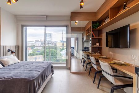 Studio de kitnet/studio para alugar com 1 quarto, 27m² em Pinheiros, São Paulo