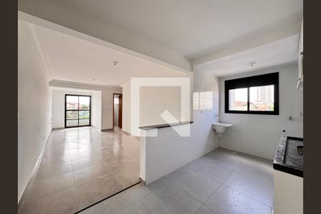 Sala de apartamento para alugar com 2 quartos, 60m² em Vila Leopoldina, Santo André