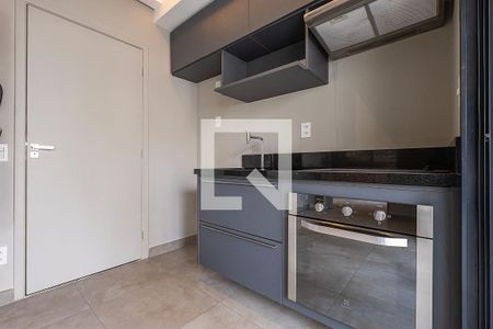 Sala/Cozinha de kitnet/studio para alugar com 1 quarto, 32m² em Pinheiros, São Paulo