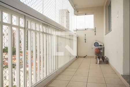 Varanda da Sala de apartamento à venda com 3 quartos, 97m² em Bosque da Saúde, São Paulo