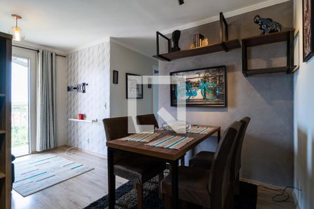 Sala de apartamento para alugar com 2 quartos, 56m² em Jardim Tatiana, Votorantim