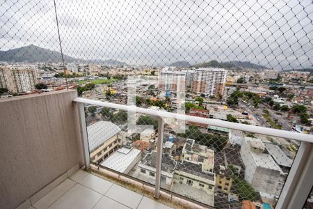 Varanda da Sala de apartamento à venda com 2 quartos, 80m² em Todos Os Santos, Rio de Janeiro