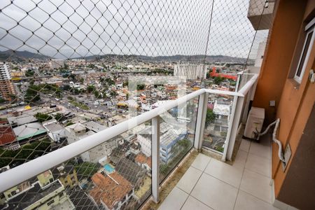 Varanda da Sala de apartamento à venda com 2 quartos, 80m² em Todos Os Santos, Rio de Janeiro