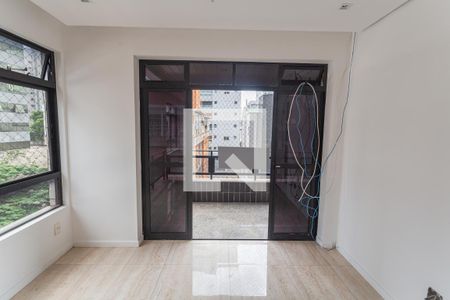 Varanda da Sala de apartamento à venda com 4 quartos, 130m² em Serra, Belo Horizonte