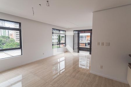 Sala de apartamento à venda com 4 quartos, 130m² em Serra, Belo Horizonte