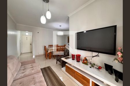 Sala de apartamento para alugar com 3 quartos, 73m² em Vila Apiai, Santo André