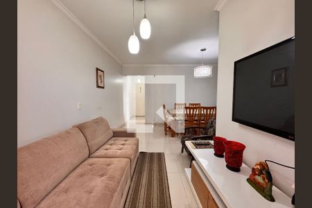 Sala de apartamento para alugar com 3 quartos, 73m² em Vila Apiai, Santo André