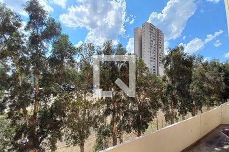 Vista da varanda  de apartamento à venda com 3 quartos, 91m² em Chácara Cneo, Campinas