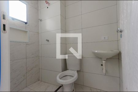 Banheiro de kitnet/studio à venda com 1 quarto, 29m² em Vila Mangalot, São Paulo