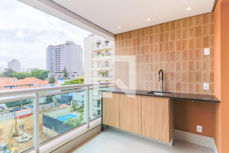 Varanda de apartamento à venda com 3 quartos, 98m² em Brooklin Novo, São Paulo