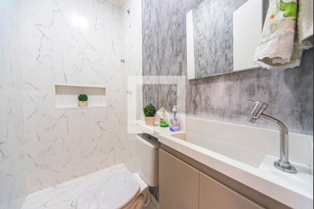 Banheiro de apartamento à venda com 2 quartos, 102m² em Vila Alto de Santo André, Santo André