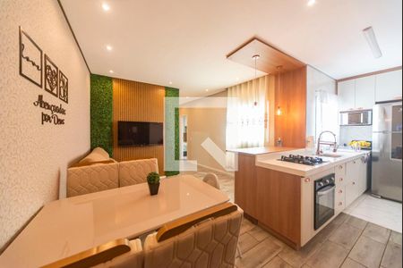 Sala de apartamento à venda com 2 quartos, 102m² em Vila Alto de Santo André, Santo André