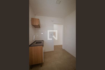 Cozinha de apartamento para alugar com 1 quarto, 42m² em Cristal, Porto Alegre