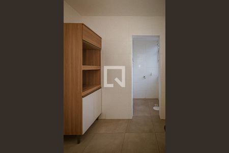 Cozinha de apartamento para alugar com 1 quarto, 42m² em Cristal, Porto Alegre