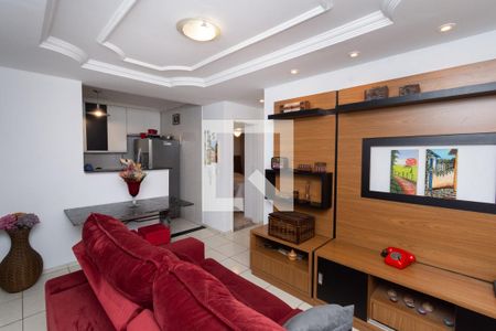 Sala de apartamento à venda com 2 quartos, 68m² em Fonte Grande, Contagem