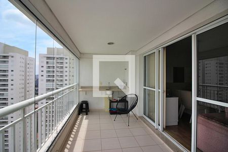 Sala Sacada  de apartamento à venda com 3 quartos, 107m² em Vila Lusitania, São Bernardo do Campo