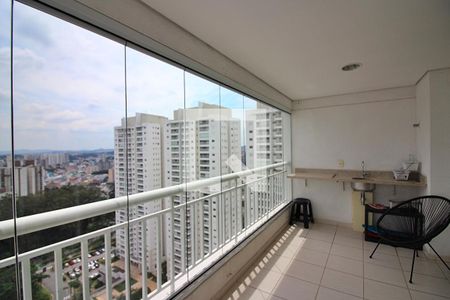 Sala Sacada  de apartamento à venda com 3 quartos, 107m² em Vila Lusitania, São Bernardo do Campo