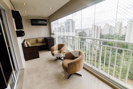 Varanda gourmet de apartamento para alugar com 2 quartos, 96m² em Morumbi, São Paulo