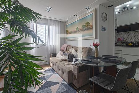 sala_2 de apartamento à venda com 2 quartos, 50m² em Sacomã, São Paulo