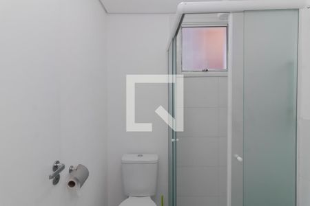 Banheiro de kitnet/studio à venda com 1 quarto, 29m² em Vila Guilhermina, São Paulo