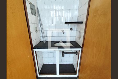 Cozinha de kitnet/studio à venda com 1 quarto, 17m² em Santo Agostinho, Belo Horizonte