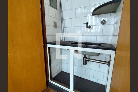 Cozinha de kitnet/studio à venda com 1 quarto, 17m² em Santo Agostinho, Belo Horizonte