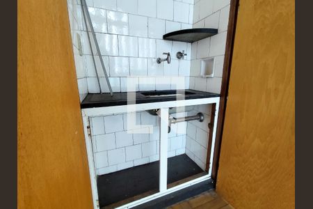 Cozinha de kitnet/studio à venda com 1 quarto, 17m² em Santo Agostinho, Belo Horizonte