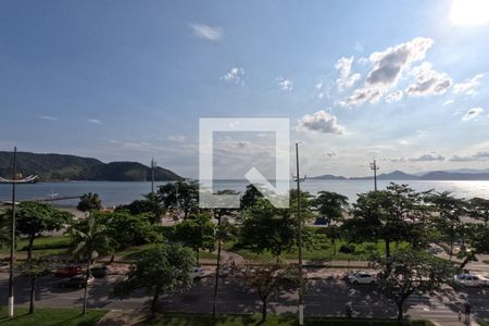 Vista da Varanda da Sala de apartamento para alugar com 1 quarto, 67m² em Aparecida, Santos