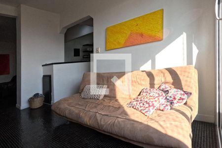 Sala de apartamento para alugar com 1 quarto, 67m² em Aparecida, Santos