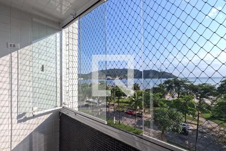 Varanda da Sala de apartamento para alugar com 1 quarto, 67m² em Aparecida, Santos