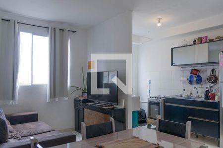 Sala de apartamento para alugar com 2 quartos, 46m² em Palmeiras, Belo Horizonte