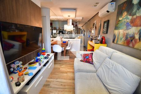 Sala de apartamento à venda com 2 quartos, 60m² em Vila Costa E Silva, Campinas