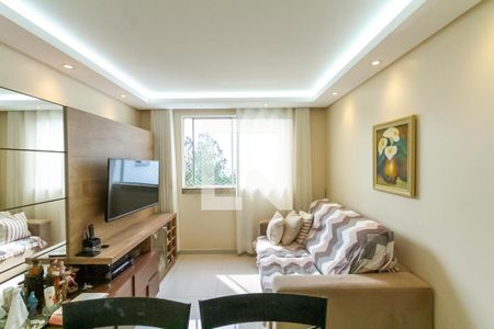 Sala de apartamento à venda com 2 quartos, 65m² em Ferrazópolis, São Bernardo do Campo