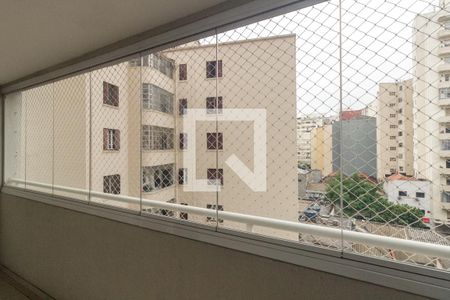 Varanda da Sala de apartamento à venda com 1 quarto, 42m² em Vila Buarque, São Paulo