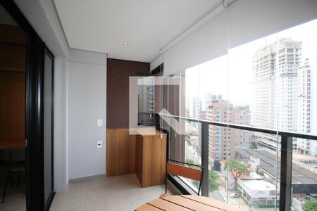 Varanda de apartamento para alugar com 1 quarto, 29m² em Indianópolis, São Paulo