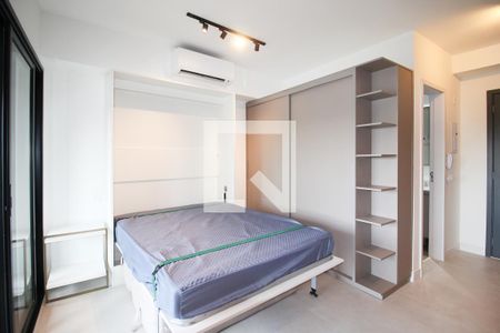 Sala de apartamento para alugar com 1 quarto, 29m² em Indianópolis, São Paulo