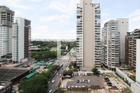 Vista de apartamento para alugar com 1 quarto, 29m² em Indianópolis, São Paulo