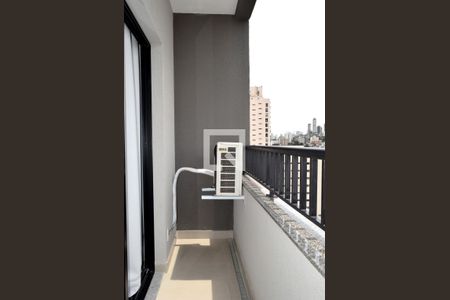 Varanda de kitnet/studio à venda com 1 quarto, 25m² em Pinheiros, São Paulo