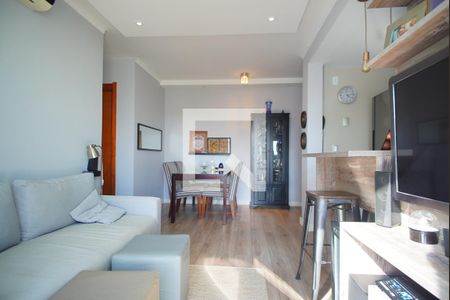 Sala de apartamento à venda com 2 quartos, 74m² em Jardim Carvalho, Porto Alegre